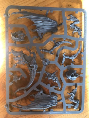 Zoanthrope V2 Warhammer 40K - Figurine Tyranides En Métal, Incomplète, Occasion