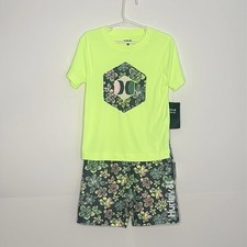 Kids Hurley 2 Piece Swimsuit Set Size 4