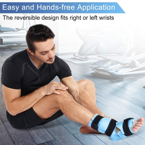 Ankle Ice Pack Wrap for Foot Pain and Feet Injuries, Reusable Ice Cold Packs ... - Picture 8 of 8