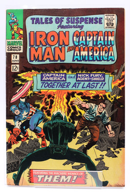 TALES OF SUSPENSE #78   [7.0]   1966   Jack Kirby   MARVEL   1st Them  1st Print
