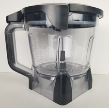 Ninja Blender Food Processor 64 oz Replacement ROUND Bowl w Locking Lid GH-14014