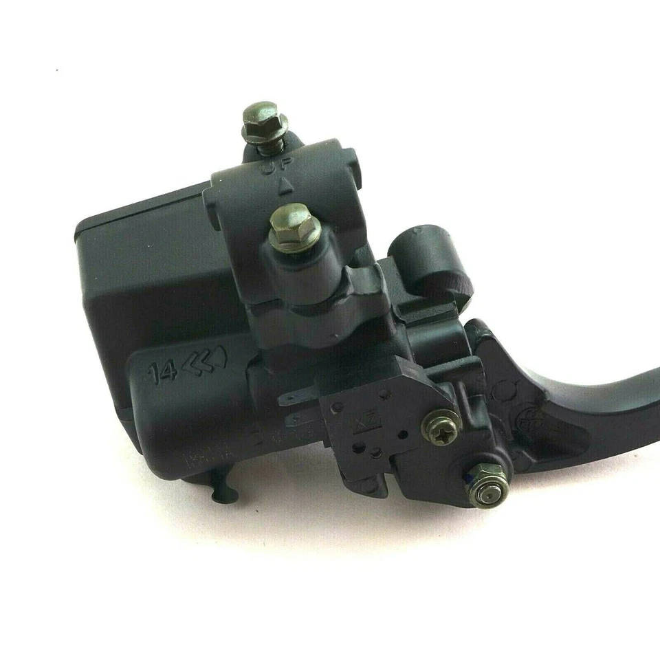 Front Brake Master Cylinder Black w/Lever for Honda 02-60360A / 45500-463-601 - Image 3 of 4