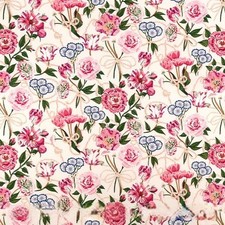 Cath Kidston Rope Oxford Cotton Fabric W110cm sold per 50cm Floral British