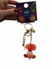 Disney Inside Out 2 Anxiety Metal Keychain Primark New