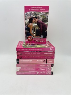 Mills & Boon Romance Cherish Mixed Single 2 In 1 Paperback Books x 8