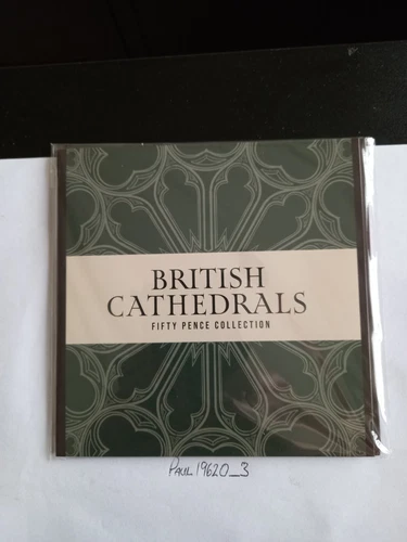Brand New 2025 50p coin set. Complete 2025 British Cathedrals BUNC Set