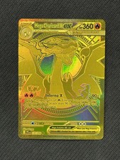 NM Mega Charizard X ex 130/094 Phantasmal Flames Gold Hyper Rare Pokemon Card