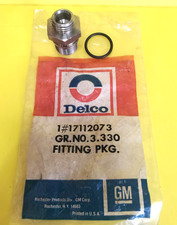 1985-1991 Corvette Camaro Firebird Cold Start Injector Fitting Nos Gm 17112073
