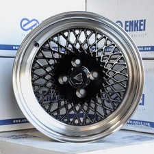 Enkei 465-570-4938bk Enkei92 Classic 15x7 38 4x100 Black Machined Lip Wheel