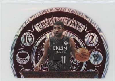 2020-21 Panini Crown Royale Test of Time Red /49 Kyrie Irving #18 hs9