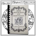 1913 Irish Witchcraft And Demonology 260 Pages