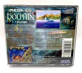 Ecco The Dolphin (PAL, 1993) SEGA Mega-CD Game Boxed with Manual