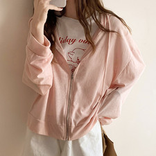 Women's Coat Loose Korean Breathable Student Coat Sunscreen Suit Hooded Ice Silk