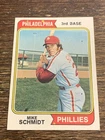 1974 TOPPS MIKE SCHMIDT #283 PHILLIES EXCELLENT+ OR BETTER