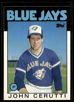 John Cerutti *ROOKIE CARD* (RC) 1986 Topps Traded #23T