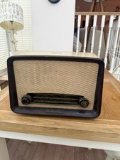 Vintage HMV Valve Radio – His Master’s Voice – Cream Bakelite – c.1950