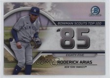 2023 Bowman Bowman Scouts Top 100 Roderick Arias #BTP-85 1m49