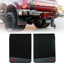 Heavy Duty Truck Mud Flaps For Dually - Easy Install Splash Guard - Made In Usa