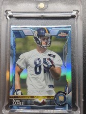 JESSE James RARE Micro Rookie REFRACTOR SP STEELERS INVESTMENT Card HOLO . rookie card picture