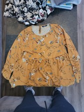 SHEIN Floral Print Long Sleeve Dress