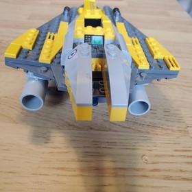 lego star wars anakin's jedi starfighter 7669 With Manual, Incomplete 