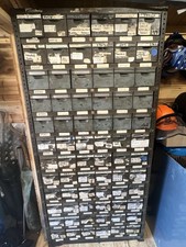 Metal Industrial Workshop Storage 72 Drawers Cabinet 1 Of 2
