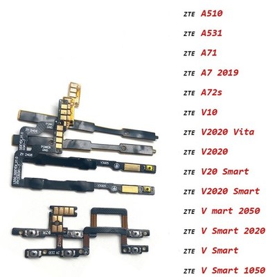 ZTE Blade A510 A531 A71 A7 V10 Smart Power Flex An/Aus Laut/Leise Volume Kabel