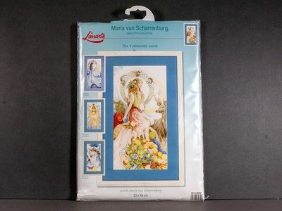 Vintage Lanarte, The 4 Elements: Earth, Cross Stitch Kit, Maria van Scharrenburg