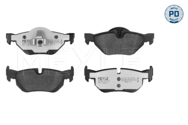 Bremsbelagsatz, Scheibenbremse MEYLE-PD: Advanced Performance A 025 239 2617/PD-image