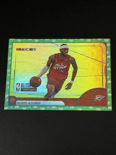 2025-26 Topps #286 Shai Gilgeous-Alexander NBA Hoops GREEN All Star