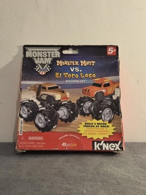  K'NEX Monster Jam Building Set - Monster Mutt vs El Toro Loco (57012) 45 Teile 2010