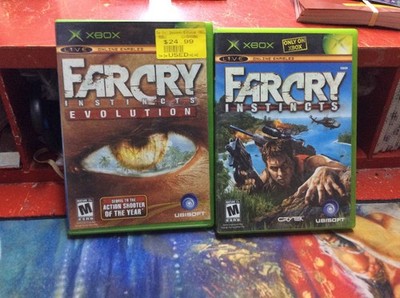 LOT OF 2 Xbox Far Cry: Instincts Evolution & Far Cry Instincts Complete.