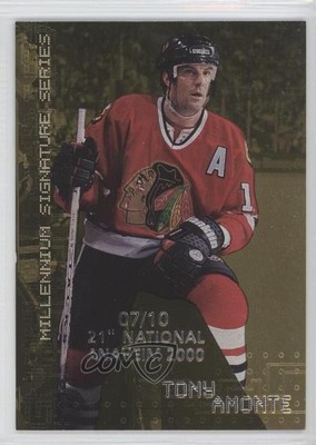 1999-00 ITG Be A Player Millennium Signature Series 7/10 Tony Amonte #56 m5x
