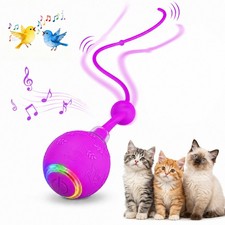 Automatic Rolling Ball Smart Cat Dog Toy Electric Pet Self-moving Kitten lot