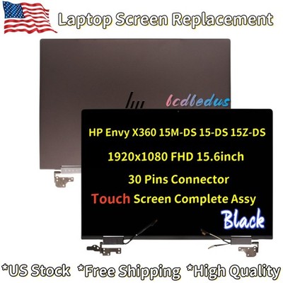 15.6'' LCD Touch Screen Full Assembly for HP ENVY X360 15M-DS0012DX 15M-DS0023DX