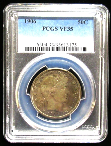 1906-P Barber Half Dollar — photo from another recent sale