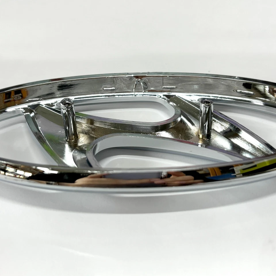 Emblema logotipo H grade capô frontal 1x 863533X000 para 2011 2012 2013 Hyundai Elantra - Imagem 4 de 4