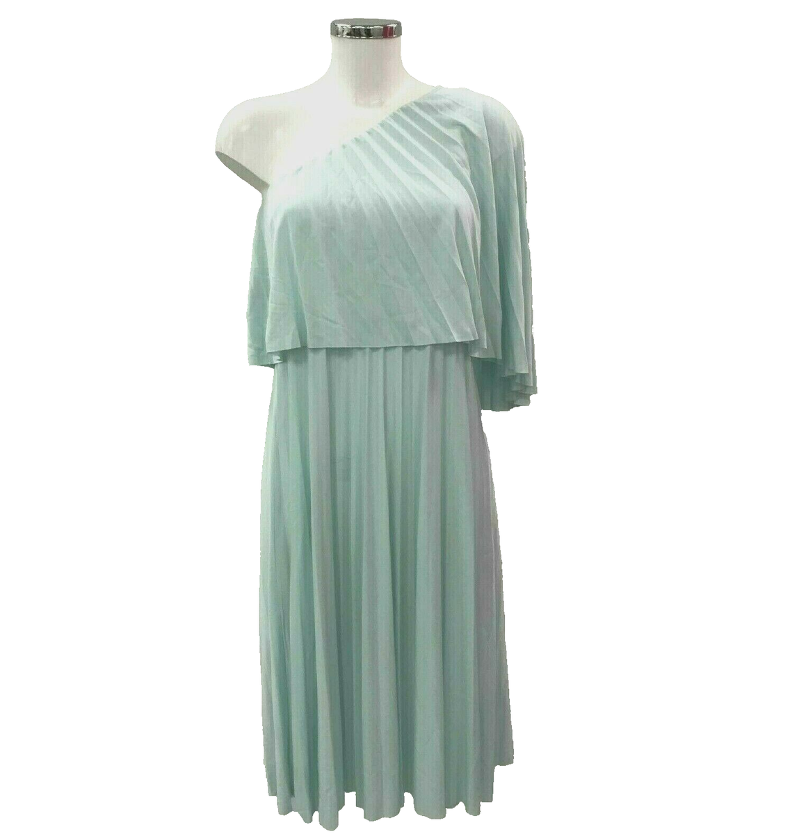 ASOS Mint Green One Shoulder Special Occasion Wedding Party Guest Uk 10  BNWT's | eBay UK