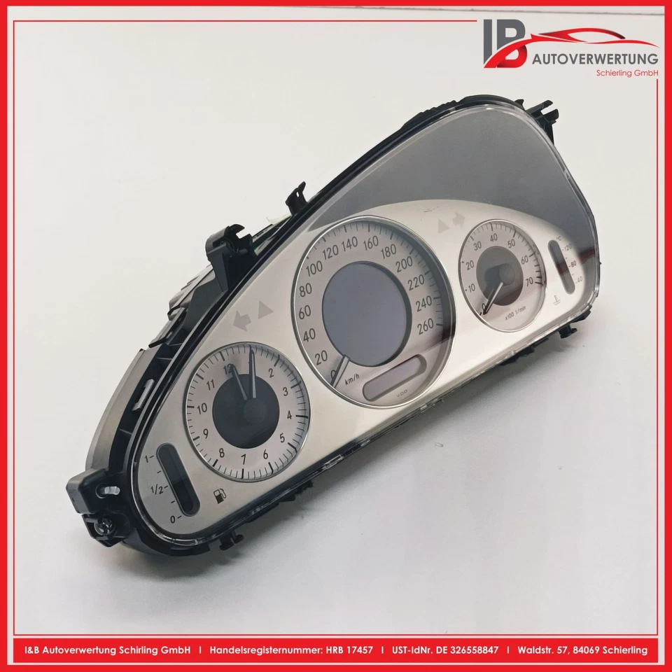 MERCEDES-BENZ E-KLASSE KOMBI S211 E280 Tacho Kombiinstrument A2115404747 VDO - Изображение 2 из 4