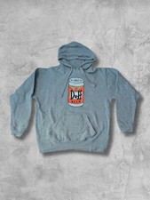 Universal Studios The Simpsons Duff Beer Hoodie Medium