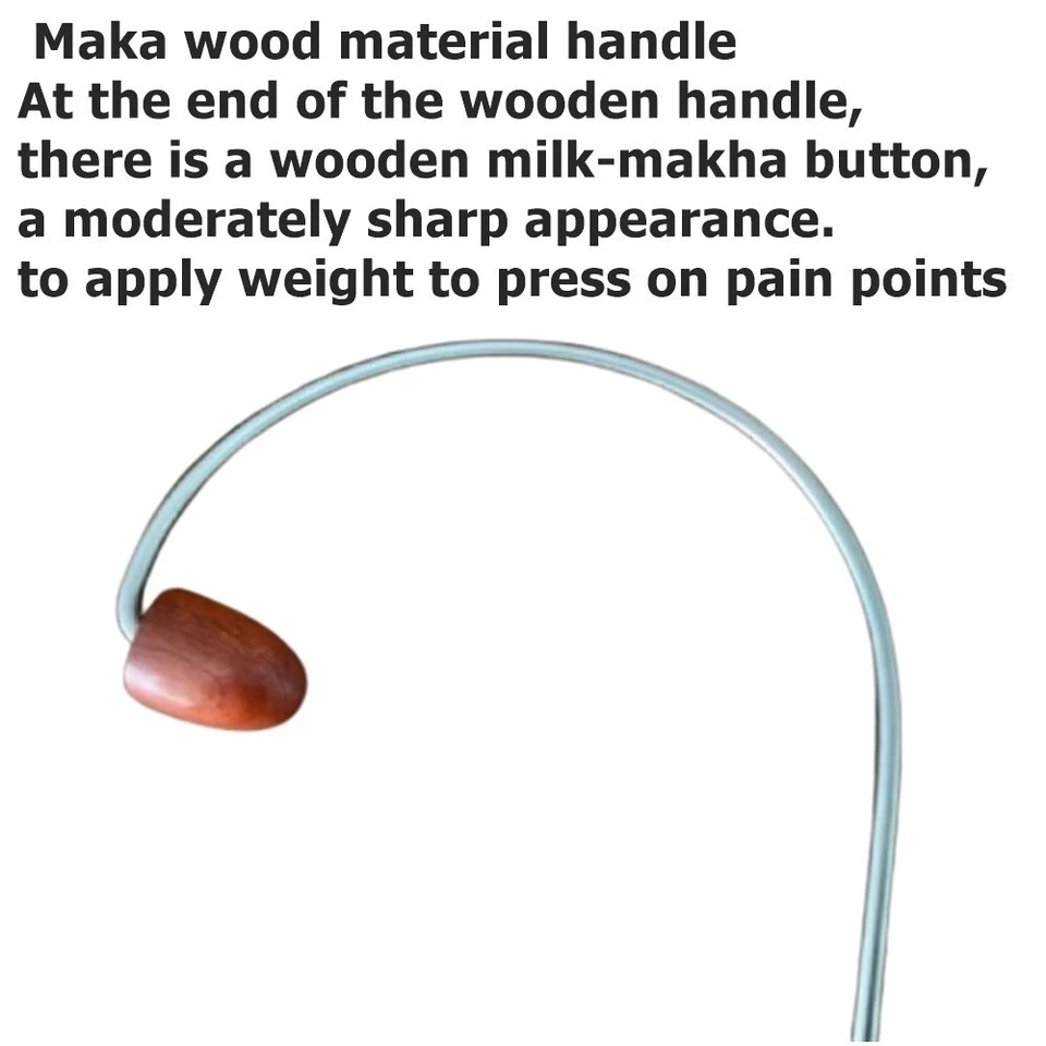 Back Massage Stick Hook Relieves Pain Increases Muscle Flexibility New Model Of - image 3 of 4