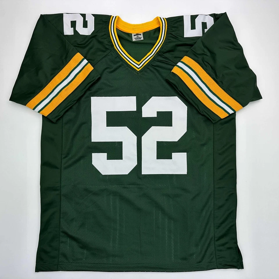 Camiseta deportiva para hombre Facsímil autografiada Clay Matthews III Green Bay verde reimpresión XL Foto 3 de 4