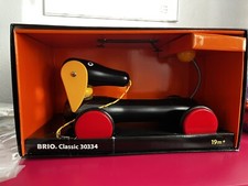 BRIO Extra Large Dachshund pull toy