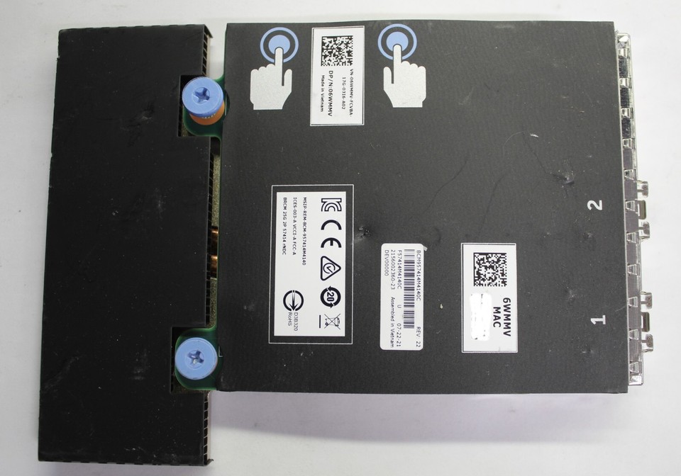 Dell Dual Port Broadcom 57414, 25Gb, SFP28 RNDC - Foto 10