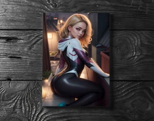 Sexy Gwen Stacey Spider-Woman Poster Print - No Frame