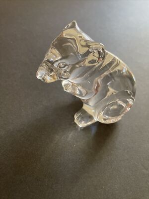 Princess House PETS -24 percent Lead Crystal GERMANY Mouse