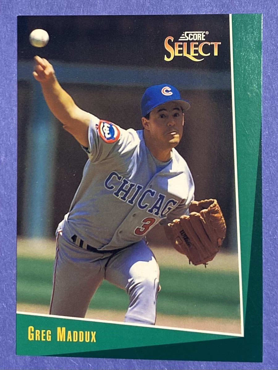 1993 Score Select Greg Maddux #31 Chicago Cubs Baseball Card | eBay