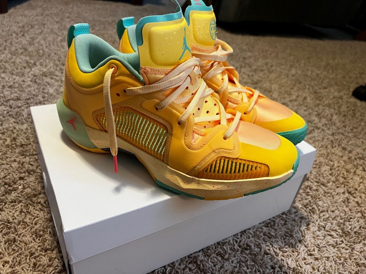 Nike Air Jordan XXXVII (37) Low PF AJ37 EYBL Citron Men Nike Air Jordan XXXVII (37) Low PF AJ37 EYBL Citron Men