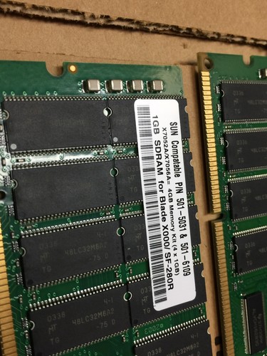 DATARAM 62707 4gb Memory KIT (4x1gb 62707) ,T est-PASS - Picture 5 of 7