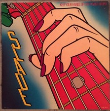 Slade - Keep Your Hands Off My Power Supply RARE promo 12 x 12 poster flat '84